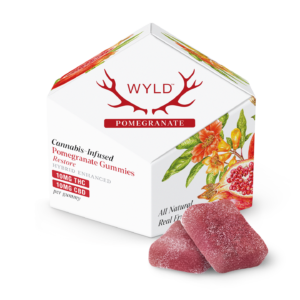 Wyld Gummies - Pomegranate 1:1 THC:CBD